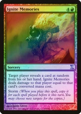 Ignite Memories FOIL Time Spiral PLD Red Uncommon MAGIC MTG CARD ABUGames
