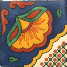C073 Mexican Tile sample 4x4 inch, we combine shipping GET WHAT YOU NEED