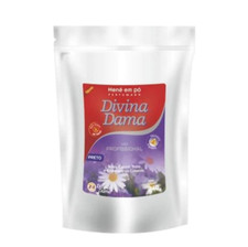 Hen Powder Black Straightening Dyeing Perfumed Water Henna 240g - Divina Dama