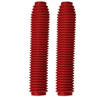 Pro Series 43mm Front Fork Boots Red Suzuki RM 125 250 465 500 DR 350 650 