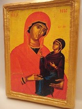 Saint Anne Agia Anna Santa Ana Byzantine Greek Orthodox Christianity Icon Art