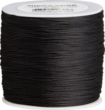 Atwood Rope MFG Cord Spools Black 1000 fts Is 1.18mm Thick Nylon Construction