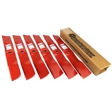 (6) Lawn Mower Blades Replaces 54" John Deere M143520