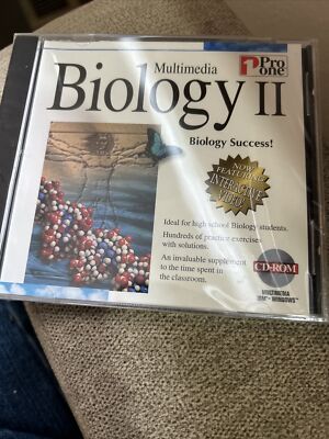 1 Pro One Multimedia Biology 2 PC CDROM  SEALED - CD-Rom