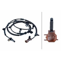 Sensor, Raddrehzahl Hella 6PU 358 252-921