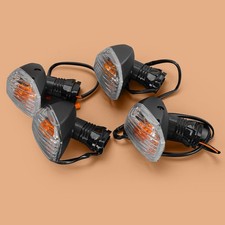 4x Turn Signal Light Amber Indicator Fit For Kawasaki KLR650 ZX-6R ZX-10R Z750