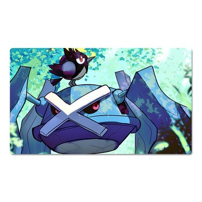 Metagross Rookidee Board Pokemon Playmat PTCG TCG CCG Pad Card Game Play Mat