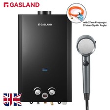 GASLAND Large 16L LPG Hot Water Heater Propane Gas Tankless Boiler w/ Shower kit