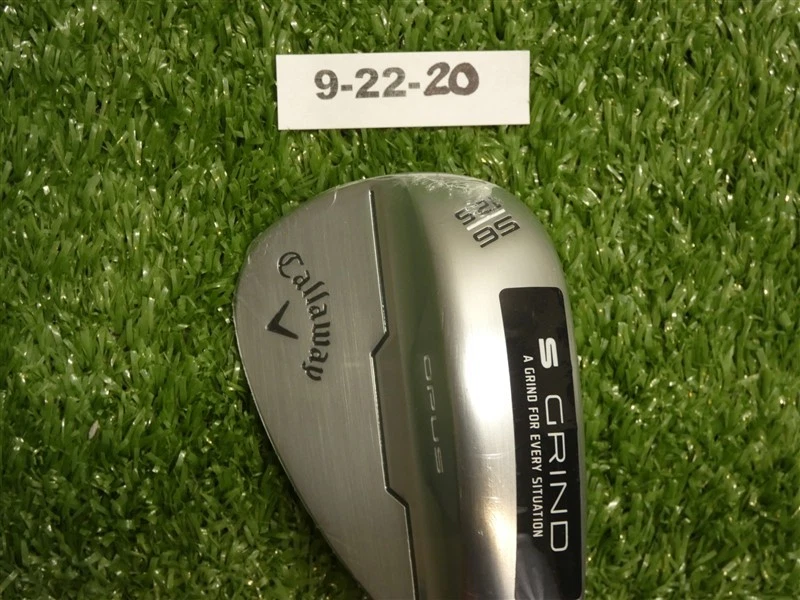 Callaway Opus Brushed Chrome 56* 12* Sand Wedge S Grind DG Mid 115 Steel New - Image 2 of 4