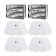 2 HEPA Filter+4 Foam & Felt Filters for Shark NV581QPR,NV581QR,NV581QT