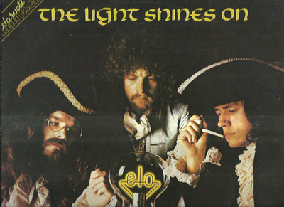 ELO the light shines on VINYL LP RECORD HARVEST SHSM 2015 uk 1977
