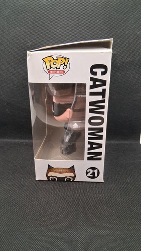 Funko POP Heroes CATWOMAN #21 The Dark Knight Rises Rare Retired Vaulted - Picture 4 of 6