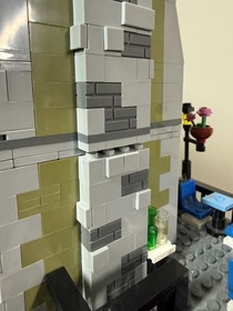 LEGO 10243 Parisian Restaurant Incomplete Missing Pieces No Minifigures