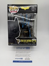 Christian Bale signed Batman Fear Gas Funko Pop 532 Not Jack Nickleson Gotham