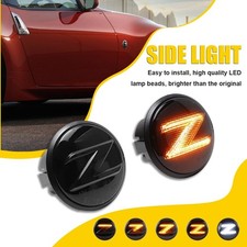 LED Side Marker Turn Signal Light For 2003-2009 Nissan 350z Z33 370Z Z34 09-20 A