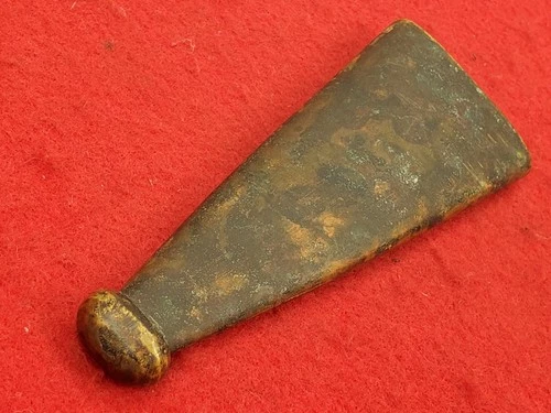 BRASS SHORT SWORD OR SCABBARD DRAG