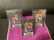 (3) 2025 LEAF SIGNATURE SERIES CHAD JOHNSON 1/1 PRE-PRODUCTION PROOF GOLD #d 1/1