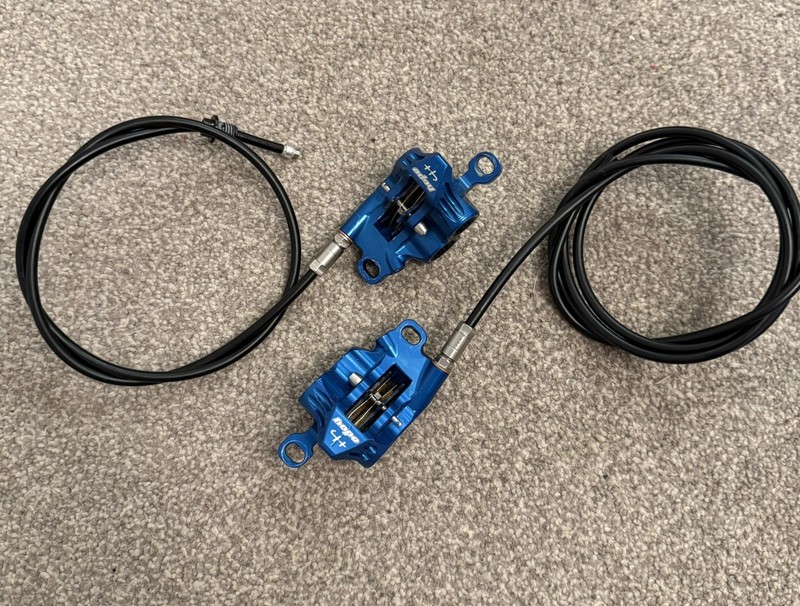 Hope RX4+ Calipers Shimano Post Mount Front And Rear