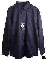 Harriton Men's Long Sleeve Gray Shirt Size L NWT