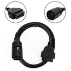 Motorcycle 10 Pin To 16Pin For BMW OBD2 Cable Connector Diagnostic Scanner Cable