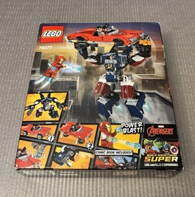 LEGO Marvel SuperHeroes Iron Man Detroit Steel Strikes 76077 Brand New (Retired)