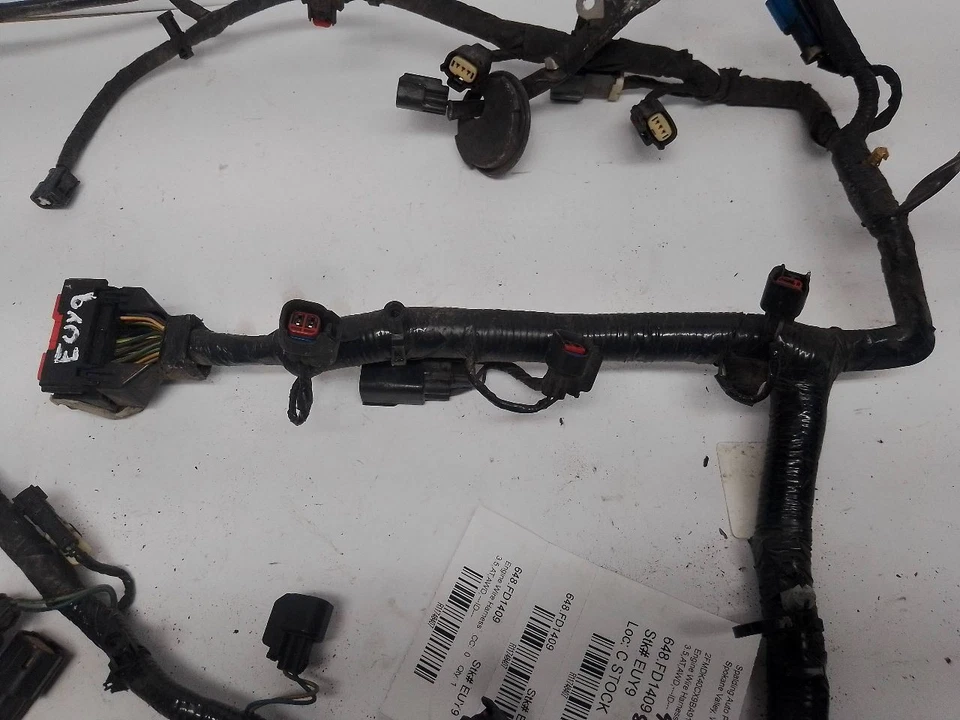 Arnés de cables de motor BU5T-12C508-AD de 2009 Ford Edge 3,5 L AT AWD 11748407 Foto 4 de 4