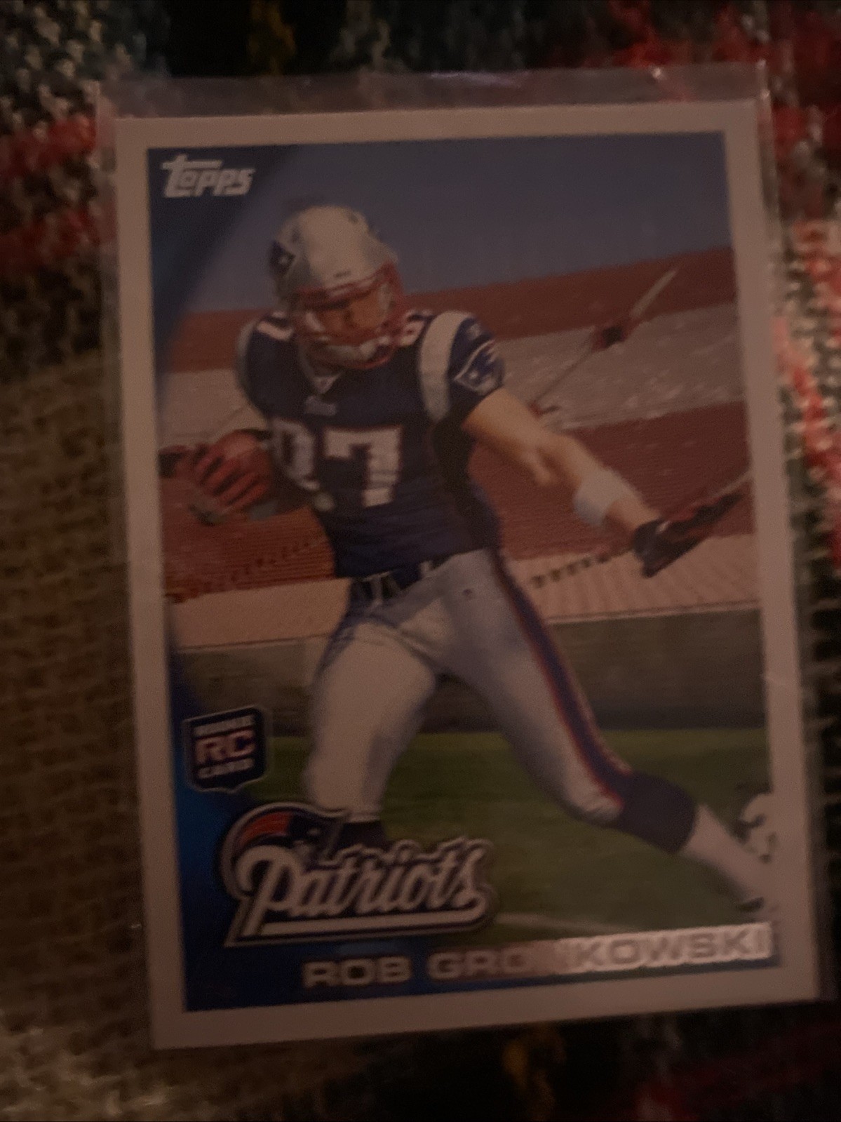 2010 Topps - Rob Gronkowski #148 Ball in Right Arm (RC)