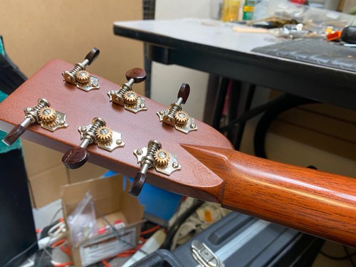 Martin CS-21-11 Hide Glue Adirondack & Madagascar Pre War Specs Shade Top -VIDEO - Picture 23 of 24