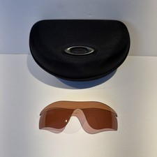 Oakley Radar Lock Path Replacement Lens Brown Tint NEW In Case RARE