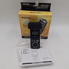 TASCAM DR-07 Portable Digital Audio Recorder classroom lecture meeting interview