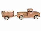 Vintage Tonka Toys Pickup Truck & Trailer 20¾” Pressed Steel Mound Minn USA