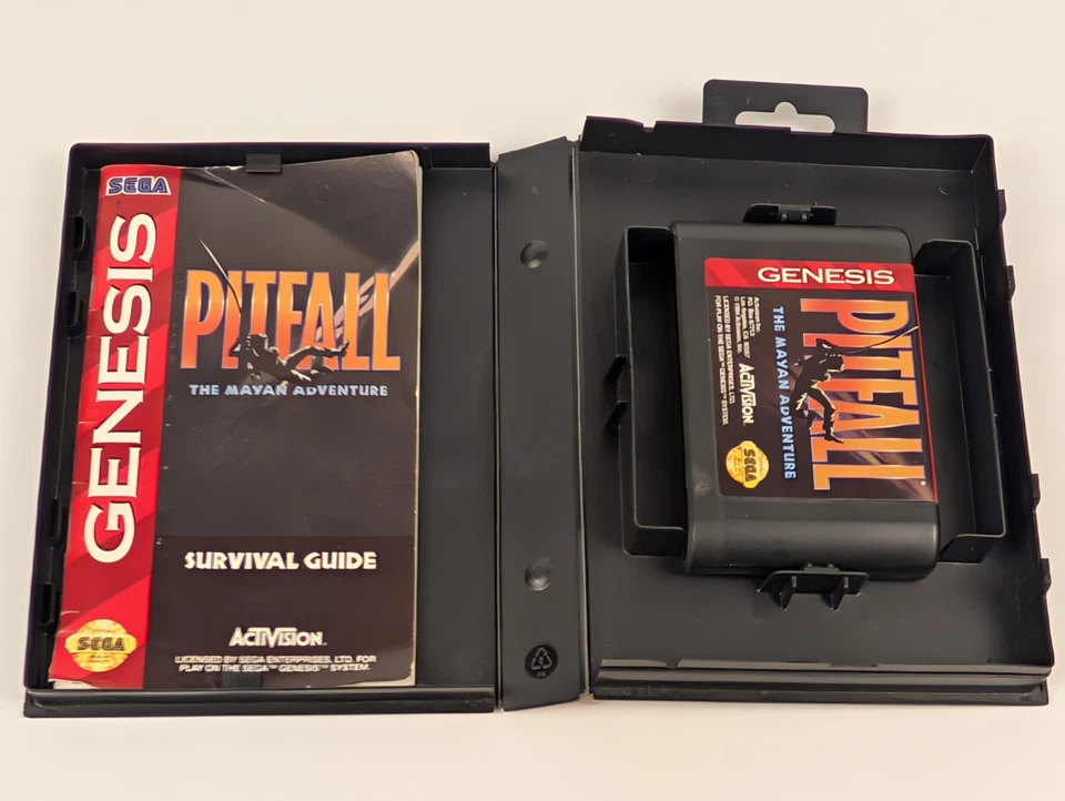 Pitfall: The Mayan Adventure (Sega Genesis, 1994)➡️CIB Complete - Tested 🎮 - Image 3 of 4