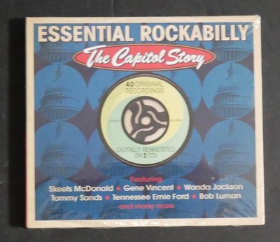 Essential Rockabilly: Capitol Story 2 CD Set Skeets McDonald Gene Vincent