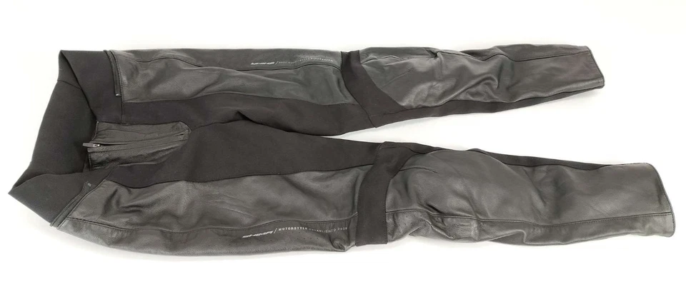  SHIMA MONACO 2.0 Pantalones de moto de cuero para mujer, talla L, negros  - Imagen 3 de 4