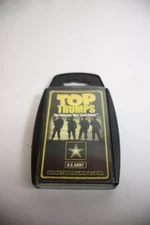 30+ Top Trumps U.S. Army Edition The Ultimate War Card Game - Case & Instruction