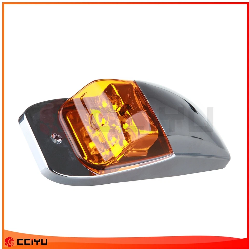 7pcs Off-Road Amber Led 7Diodes Sleeper Cab Marker Light for Mack C600 - Image 3 of 4