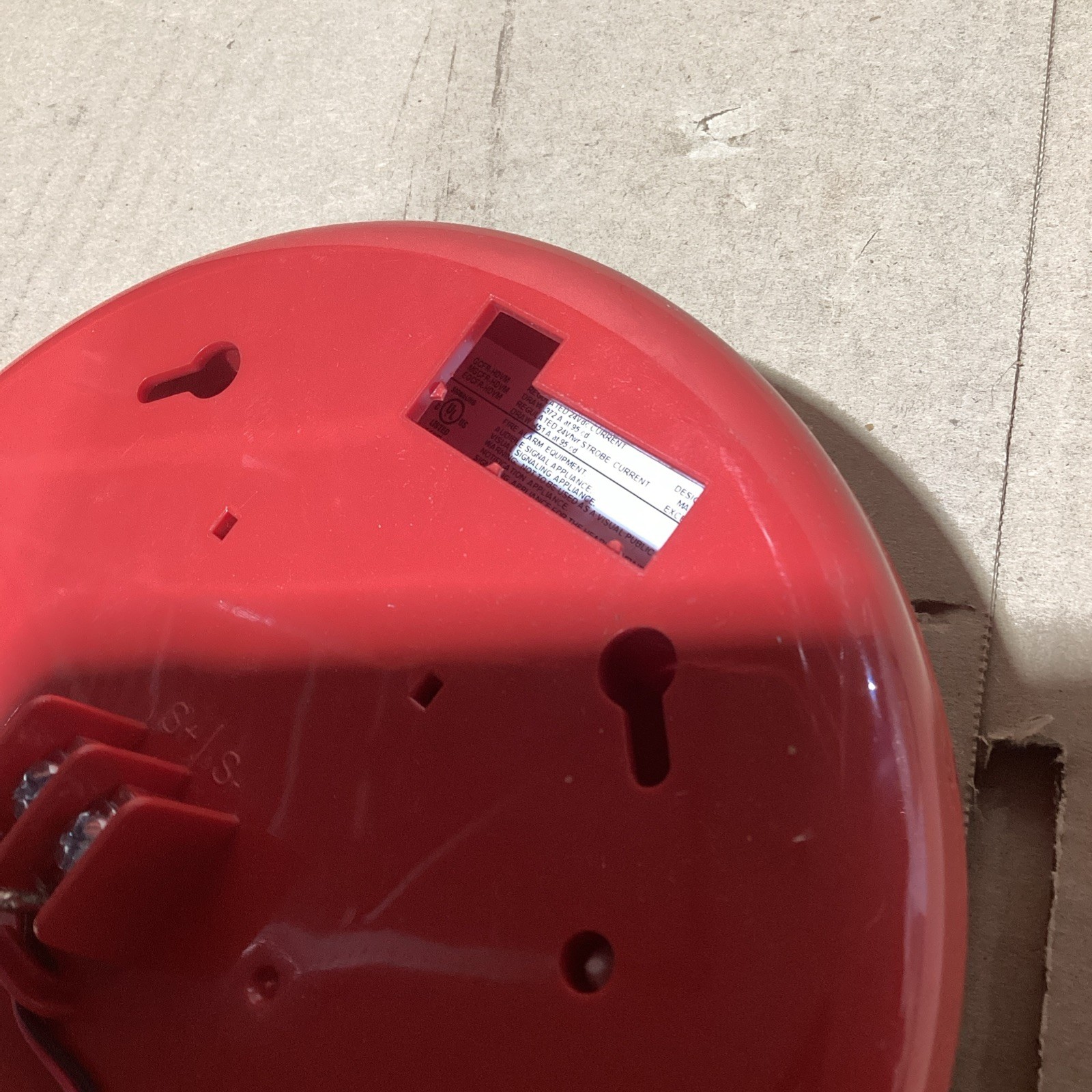 Edwards EST GCFR-HDVM Multi-candela Horn Strobe GCFR-HDVM NOS