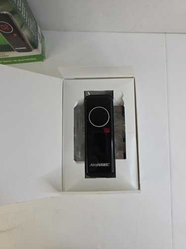 AlcoHawk Etilometro di Precisione Ultra Sottile con 11 Pezzi Boccagli Pieghevoli - Foto 11 di 11