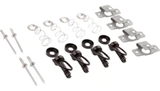 Quad Logic Quick-Release Dzus Fastener Side Panel Hardware Kits 100-4335-PU