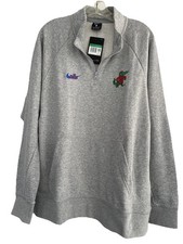 NWT Nike Florida Gators NCAA 1/4 Zip Gray Sweatshirt Unisex Size XL