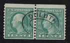 CKStamps: US Stamps Collection Scott#452 1c Washington Used 25mm