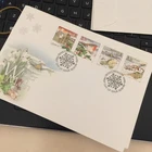 Isle of Man First Day Cover 1995 Christmas Winter In Mann FDC Unaddressed