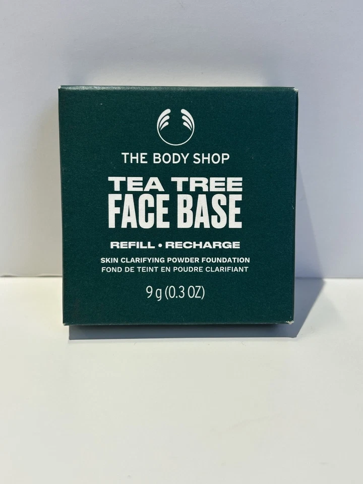 THE BODY SHOP Body Shop Tea Tree Face Base Refill Light 1W | Powder Foundation | Vegan