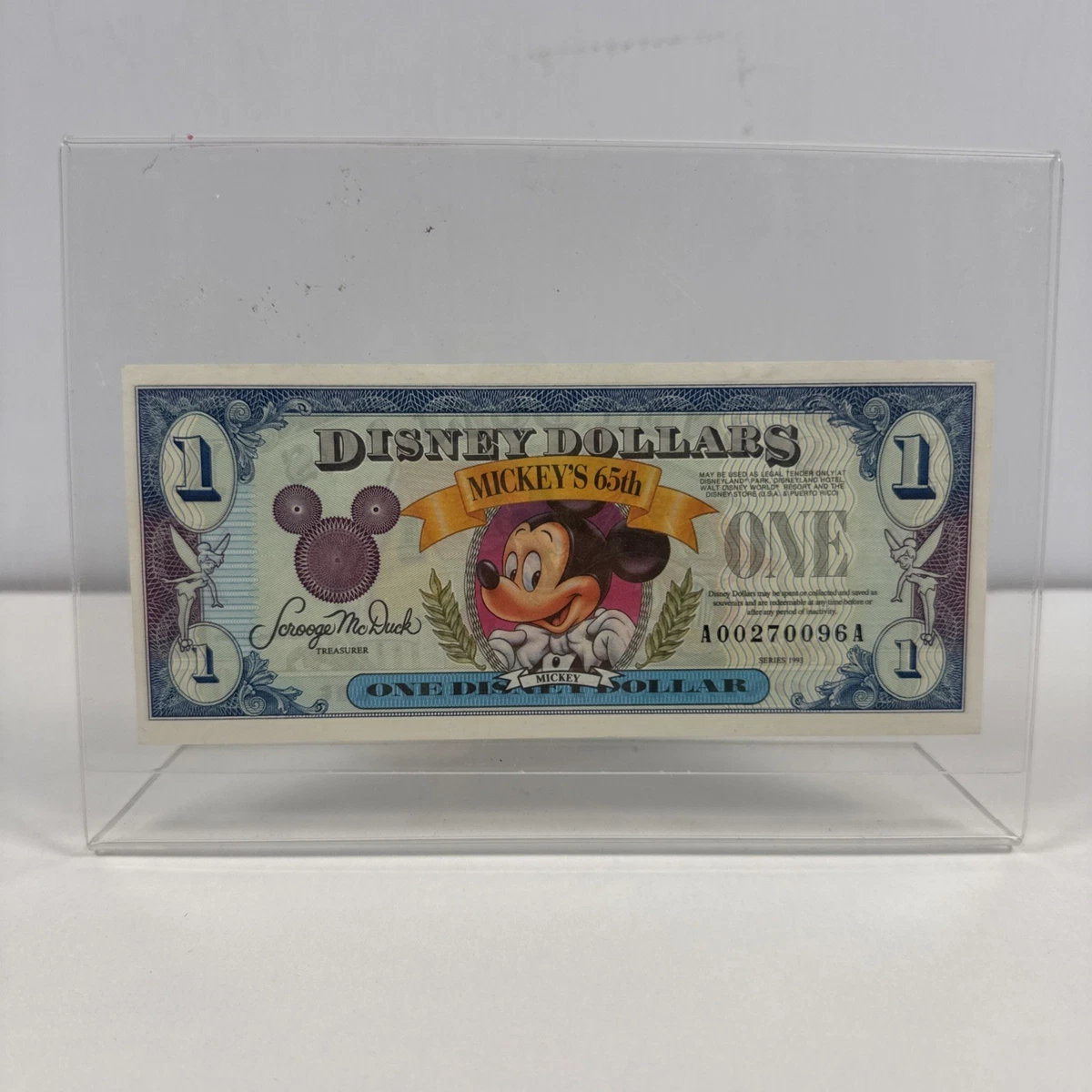 1993 Disney Dollar for sale | eBay