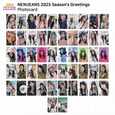 New Jeans 2025 Season's Greetings Official Photocard Set Minji Hanni Haerin KPOP