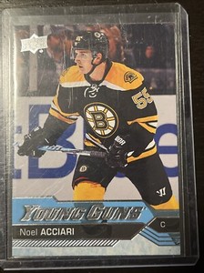 2016-17 UD - Series 1 - Young Guns Noel Acciari 238 Boston Bruins