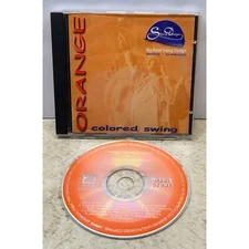 Big Band Swing Design Orange Colored Swing CD 14 Tracks 2002 The Netherlands