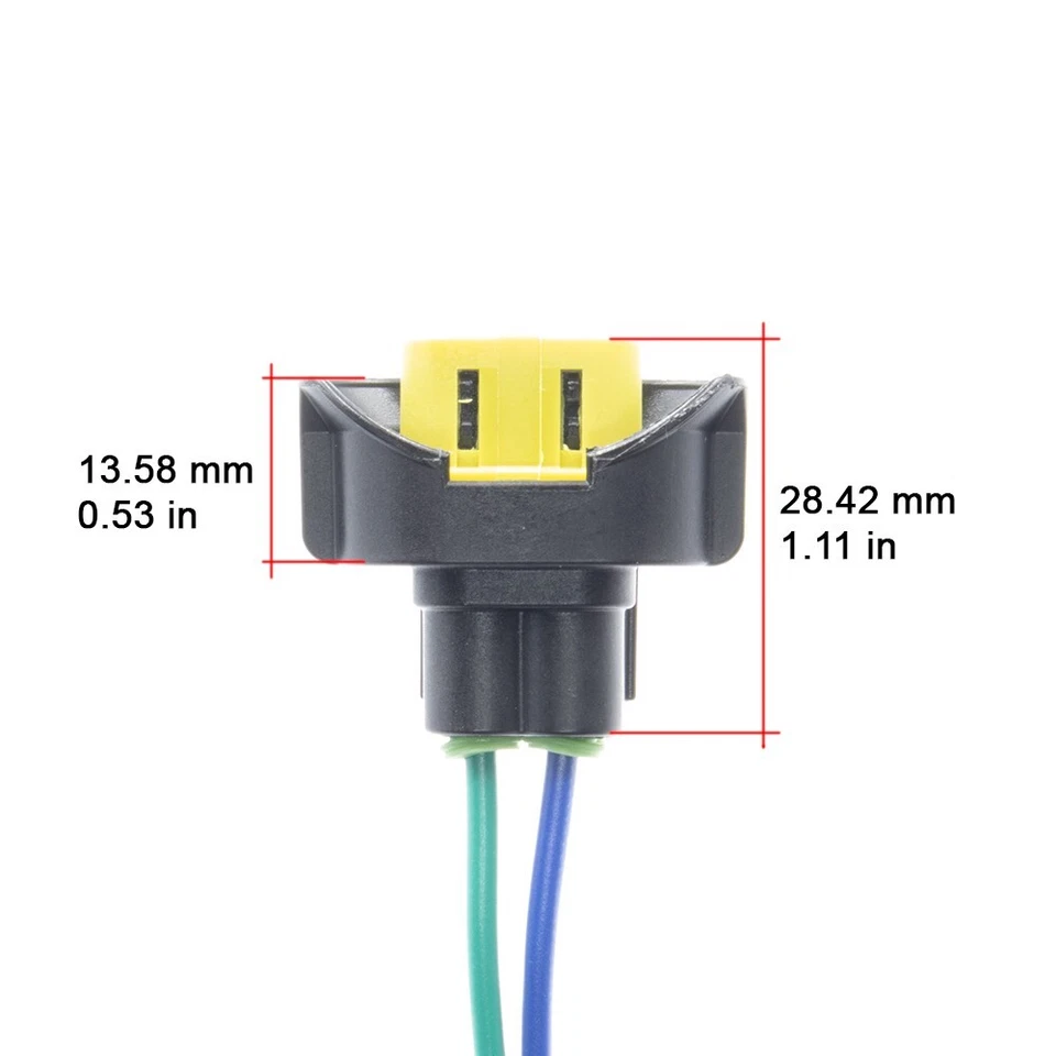 Conector faros antiniebla Chevrolet Monte Carlo. 2006-2007. Frente. 10335108, 13586977 Foto 4 de 4