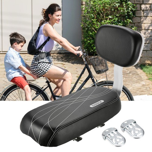 Bicycle Bike Padded Rear Seat Kids Child Safety Back Rest Chair Cushion Armrest - Picture 7 of 7