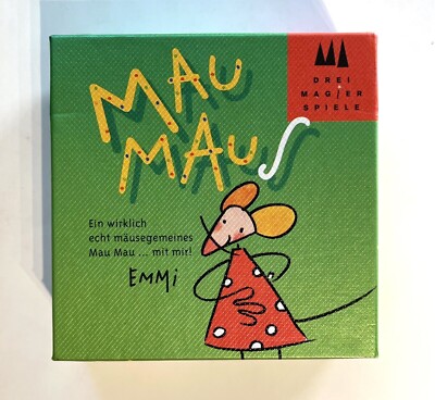 Mau Maus (2000) - German Card Game - Drei Magier Spiele - NM - COMPLETE